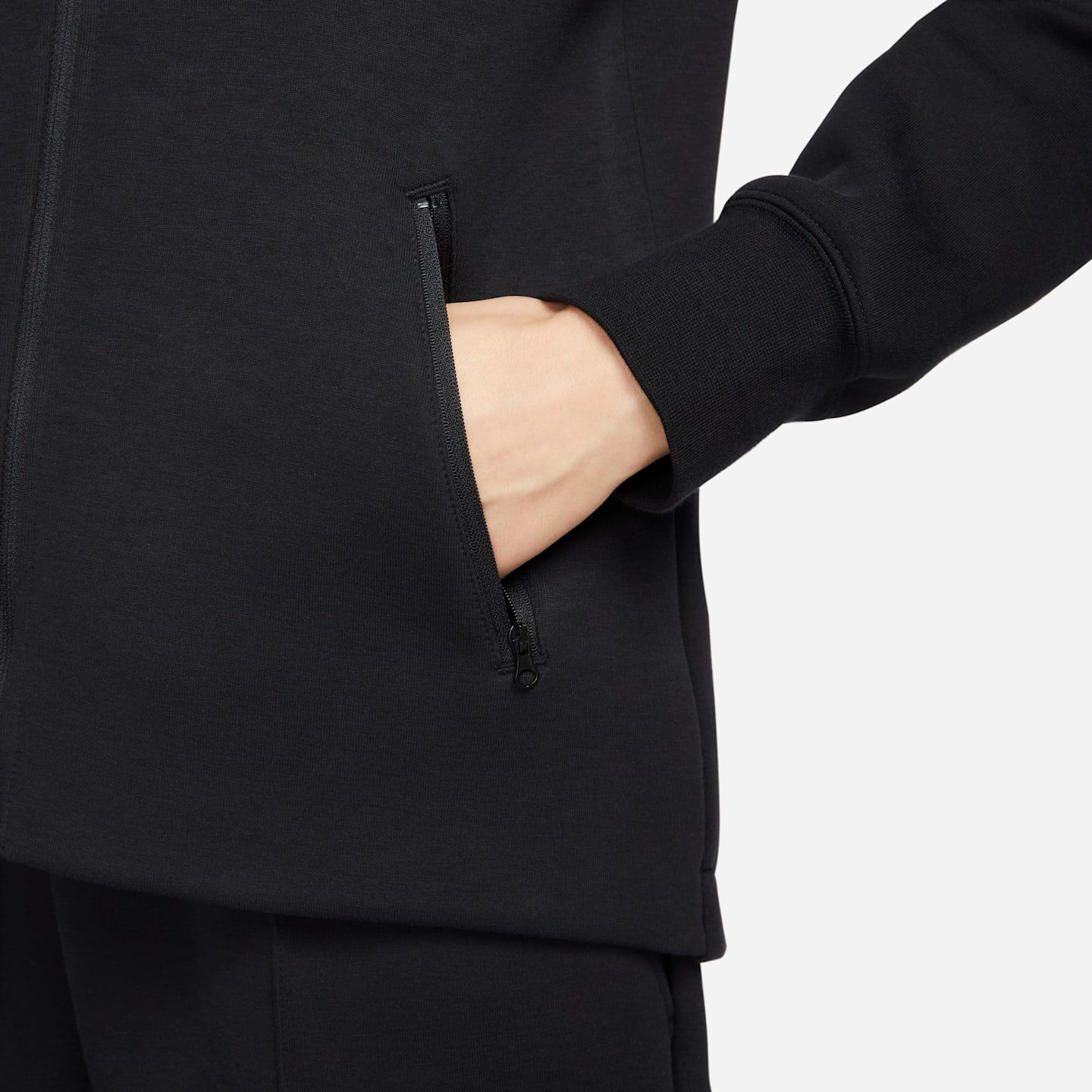 Женские худи Nike Sportswear Tech Fleece Windrunner Women's Full-Zip (Plus Size) — фото 4