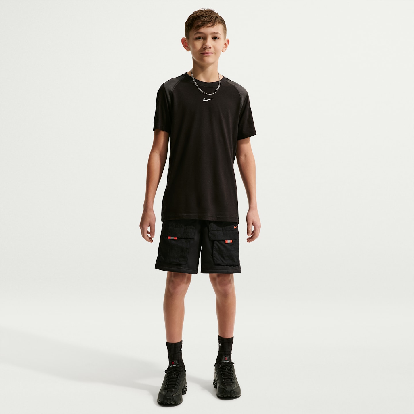 Детские шорты Nike Sportswear City Utility Big Kids' Shorts — фото 1