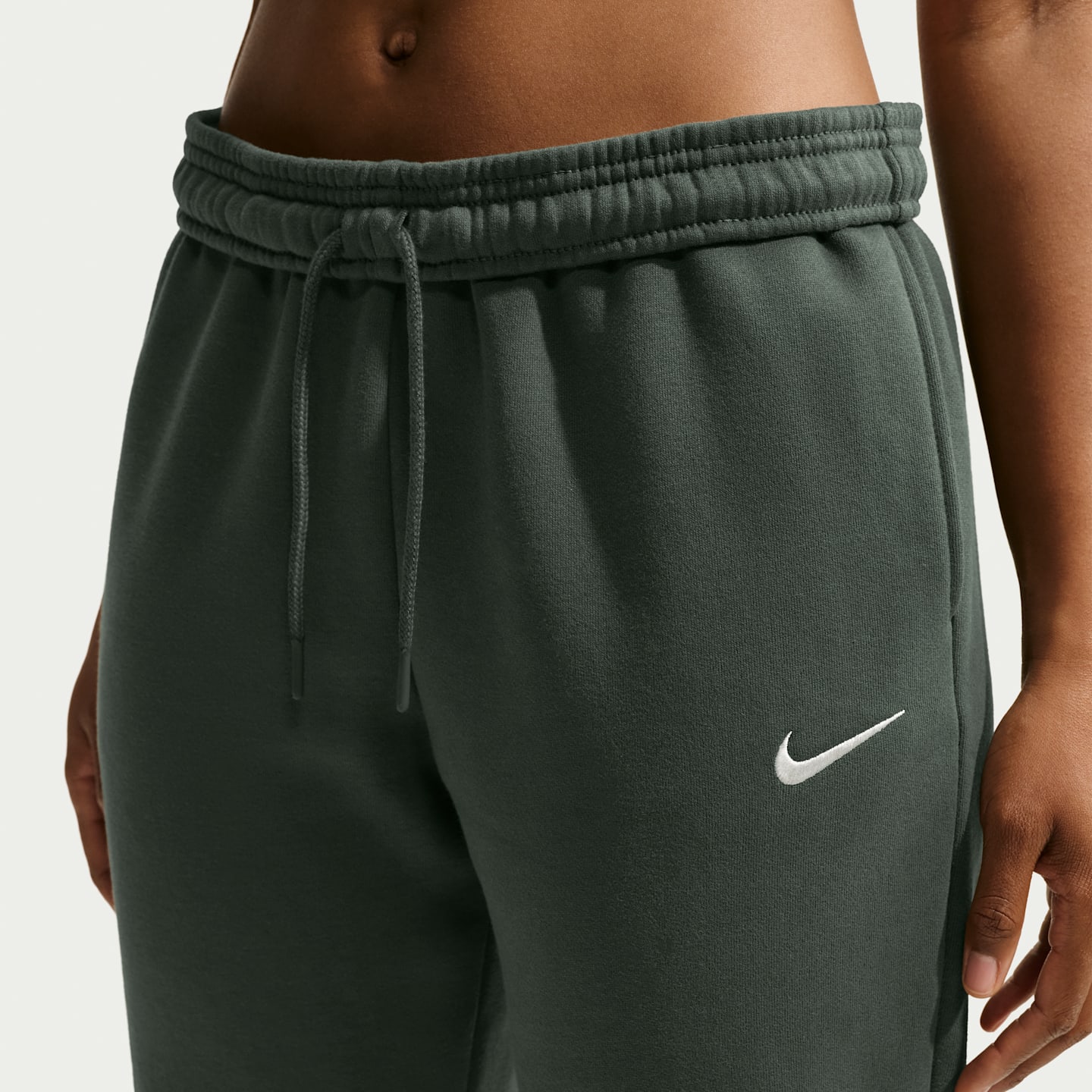 Женские брюки Nike Studio Fleece Medium Weight Women's Mid-Rise Joggers — фото 6
