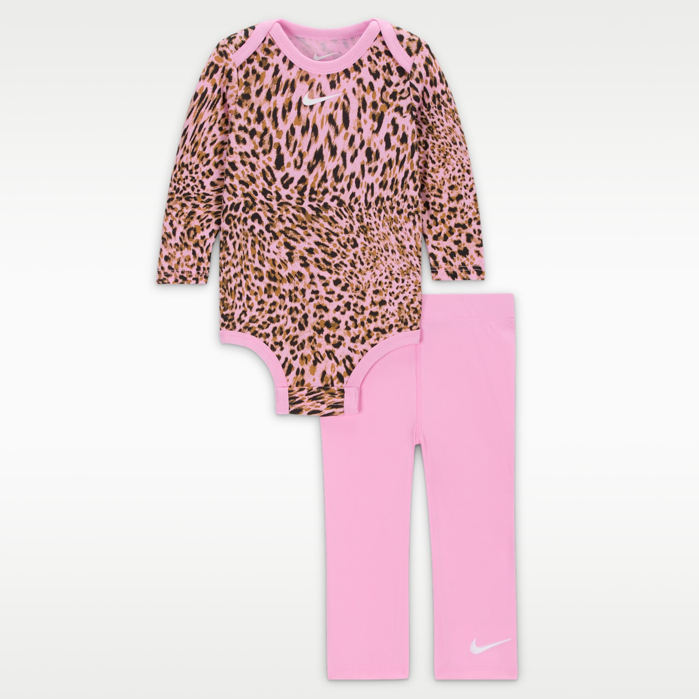 Детские брюки Nike Baby (0-6M) Bodysuit and Flared Leggings Set — фото 1