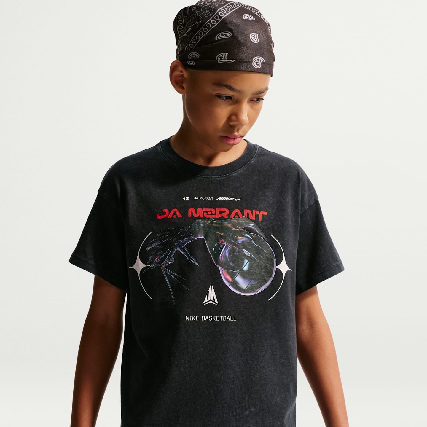 Детские футболки Nike Ja Morant Big Kids' T-Shirt — фото 1