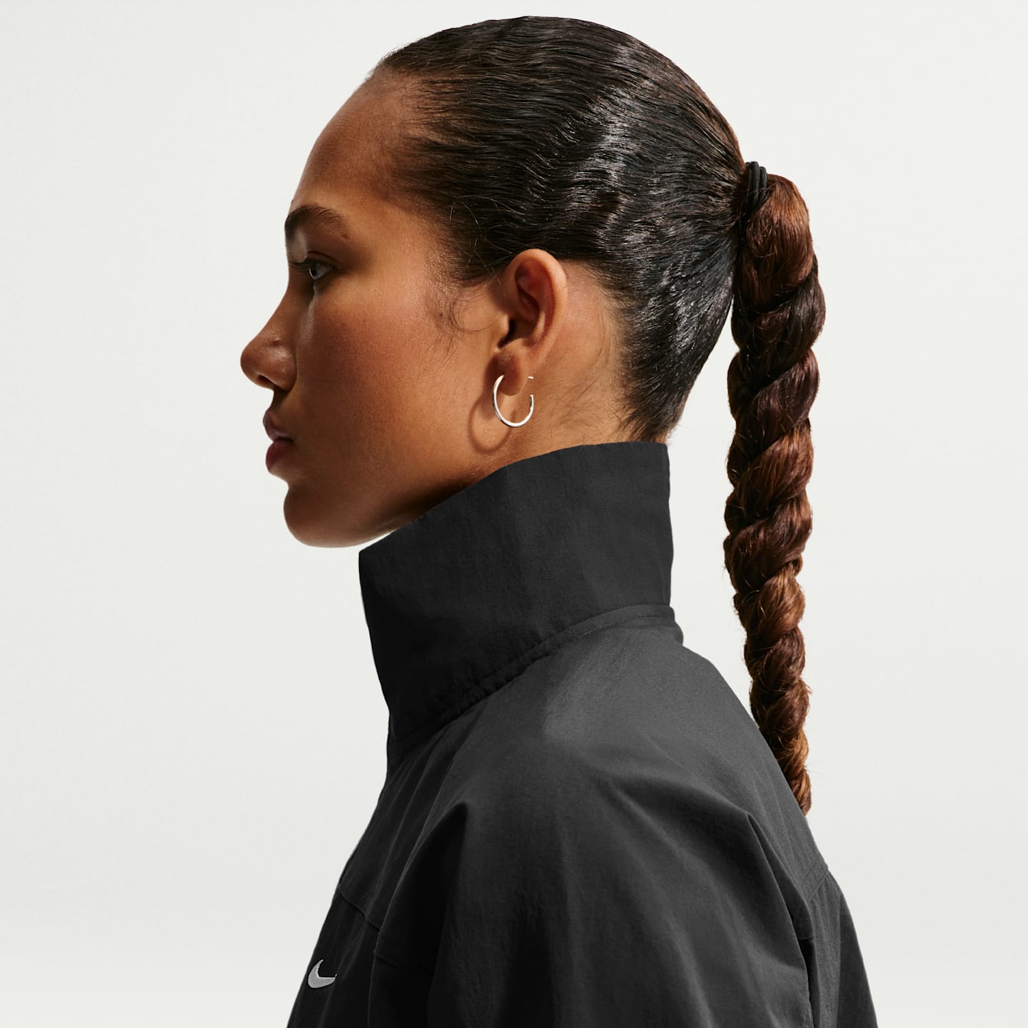 Женские куртки Nike Sportswear Everything Wovens Women's Oversized Repel UV Protection Jacket — фото 3