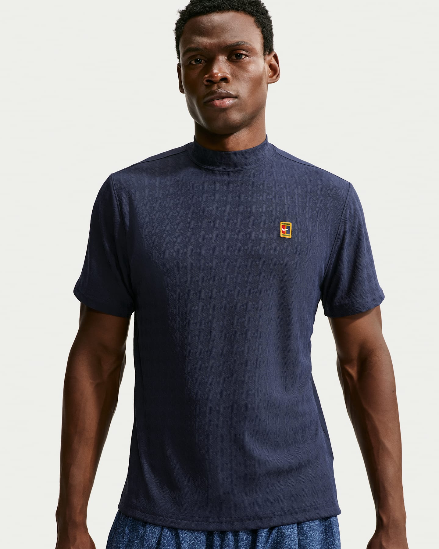 Мужские кроссовки Nike Club Rules Men's Aero-FIT Mock-Neck Top — фото 6