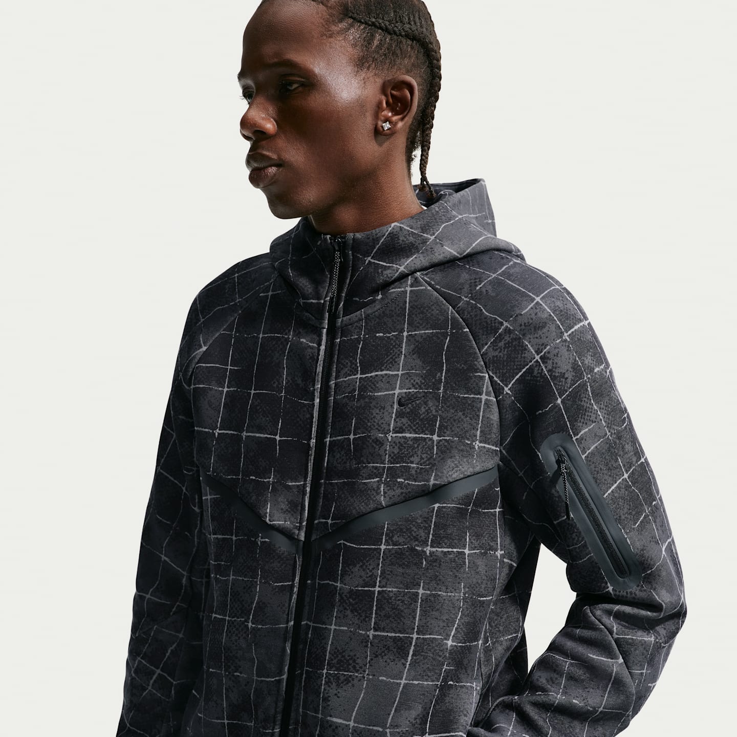 Мужские куртки Nike Tech Windrunner Men's Fleece Full-Zip Jacket