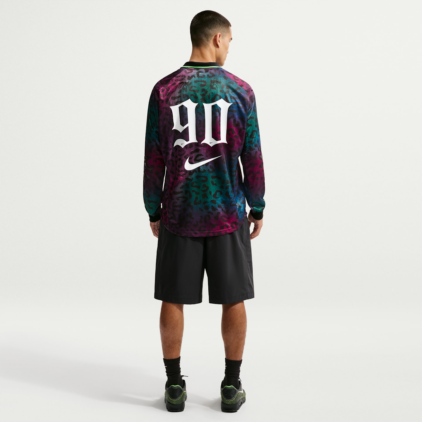 Мужские топы Nike Mad 90 Pack "Tiempo" Men's Long-Sleeve Jersey — фото 5