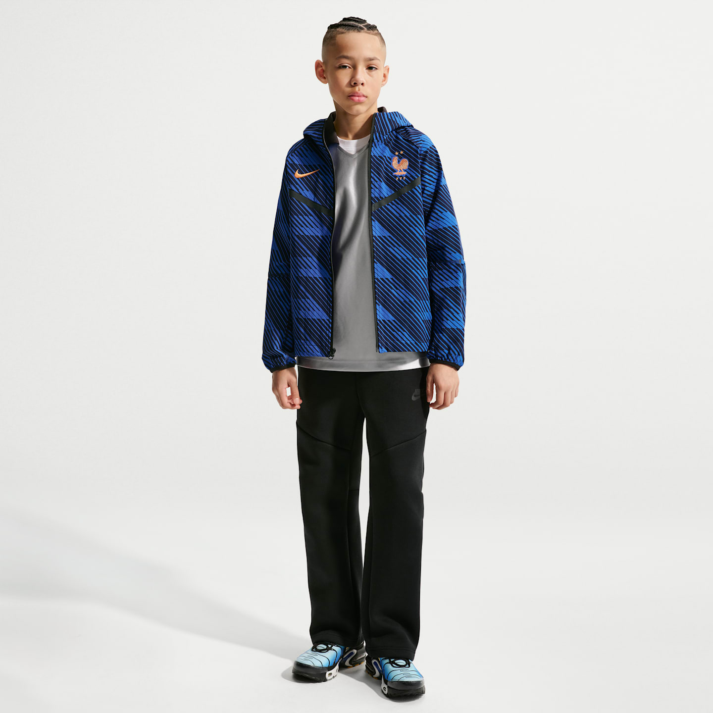 Детские куртки Nike FFF Tech Big Kids' (Boys') Nike Soccer Full-Zip Jacket — фото 4