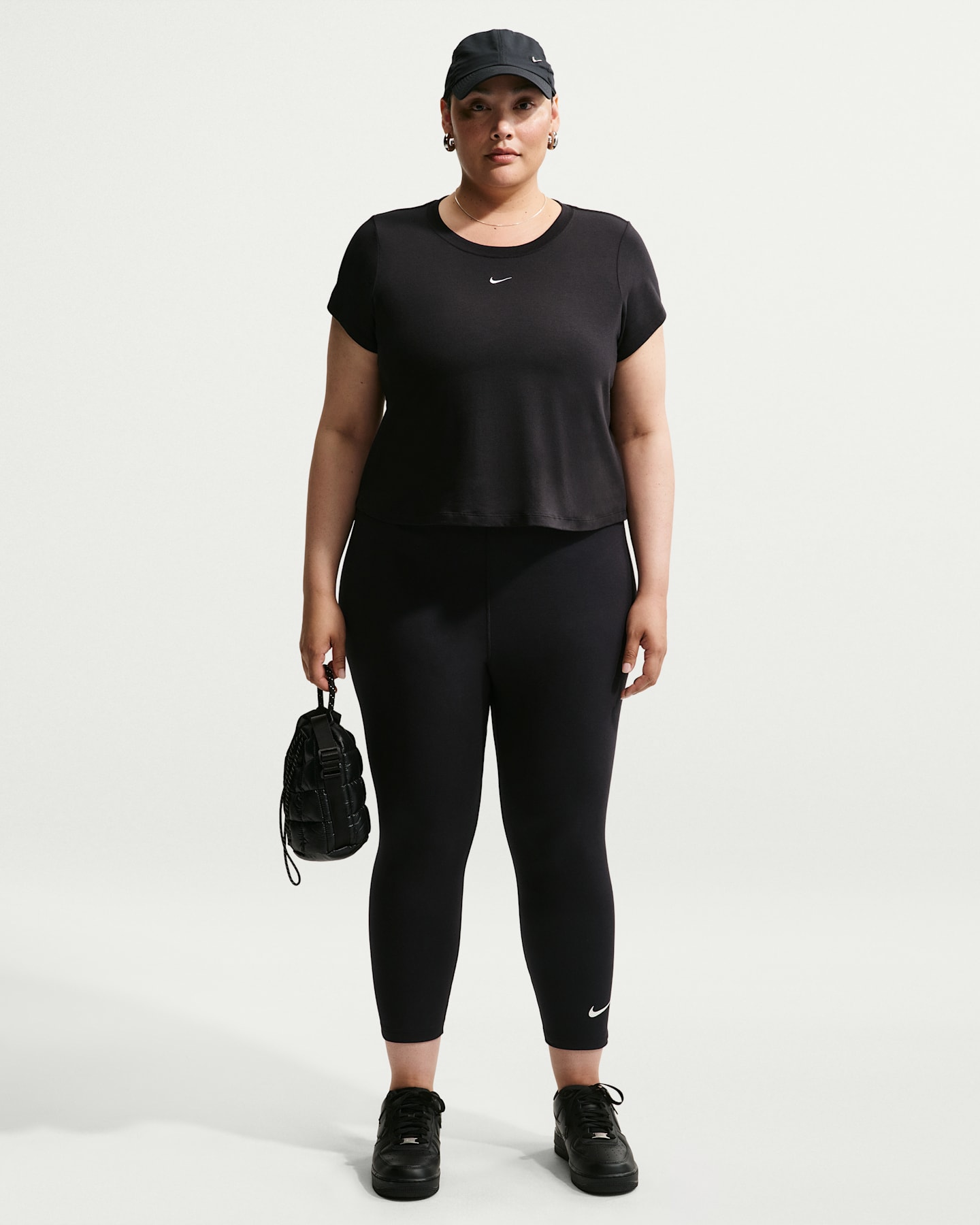 Женские леггинсы Nike Sportswear Classic Women's High-Waisted 7/8 Leggings (Plus Size) — фото 6