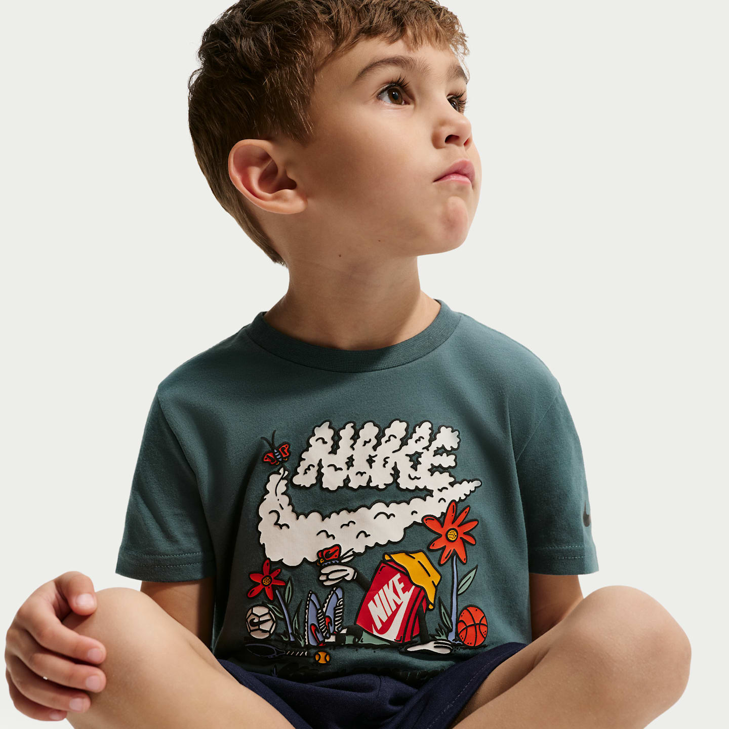 Детские футболки Nike Toddler "Rest And Recovery" T-Shirt — фото 3