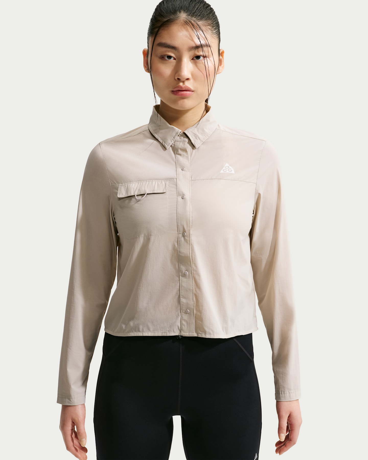 Женские топы Nike ACG "Aireez" Women's Button-Up Long-Sleeve Trail Running Top — фото 6