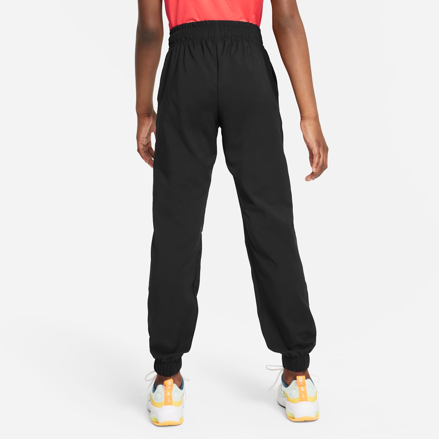Детские брюки Nike Dri-FIT One Big Kids' (Girls') Woven Training Pants — фото 2