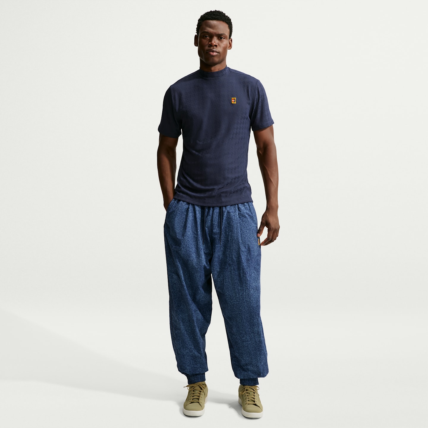 Мужские кроссовки Nike Club Rules Men's Aero-FIT Mock-Neck Top — фото 4