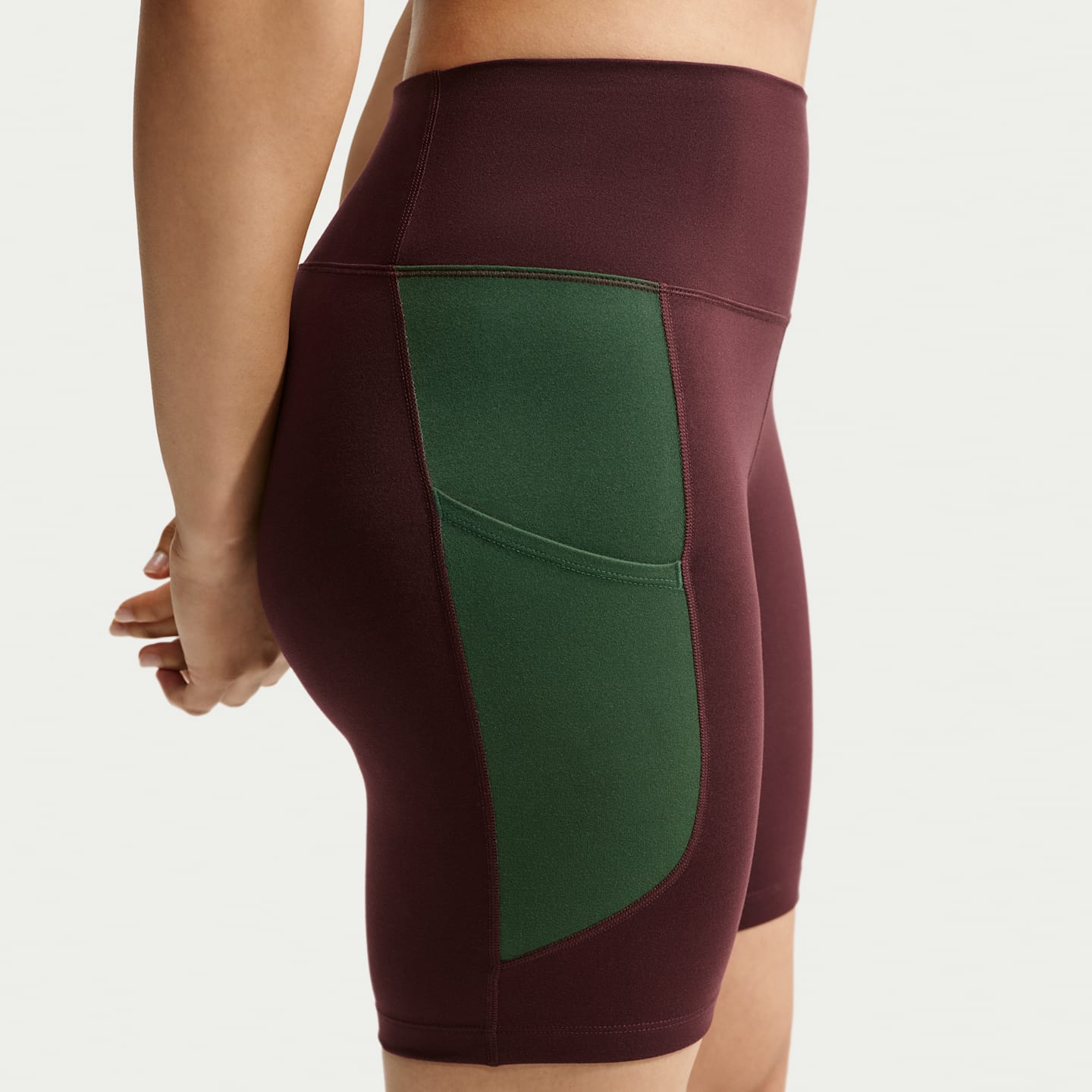 Женские шорты Nike One N7 Women's High-Waisted 8" Biker Shorts — фото 3