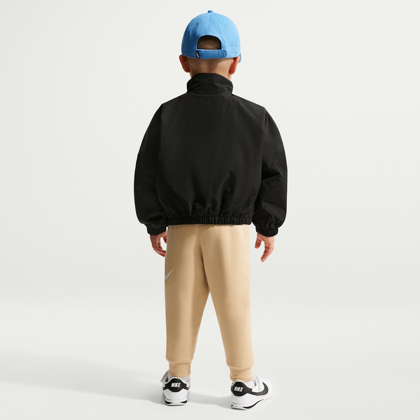 Детские куртки Nike Toddler Big Swoosh Hoodless Wind Jacket — фото 5