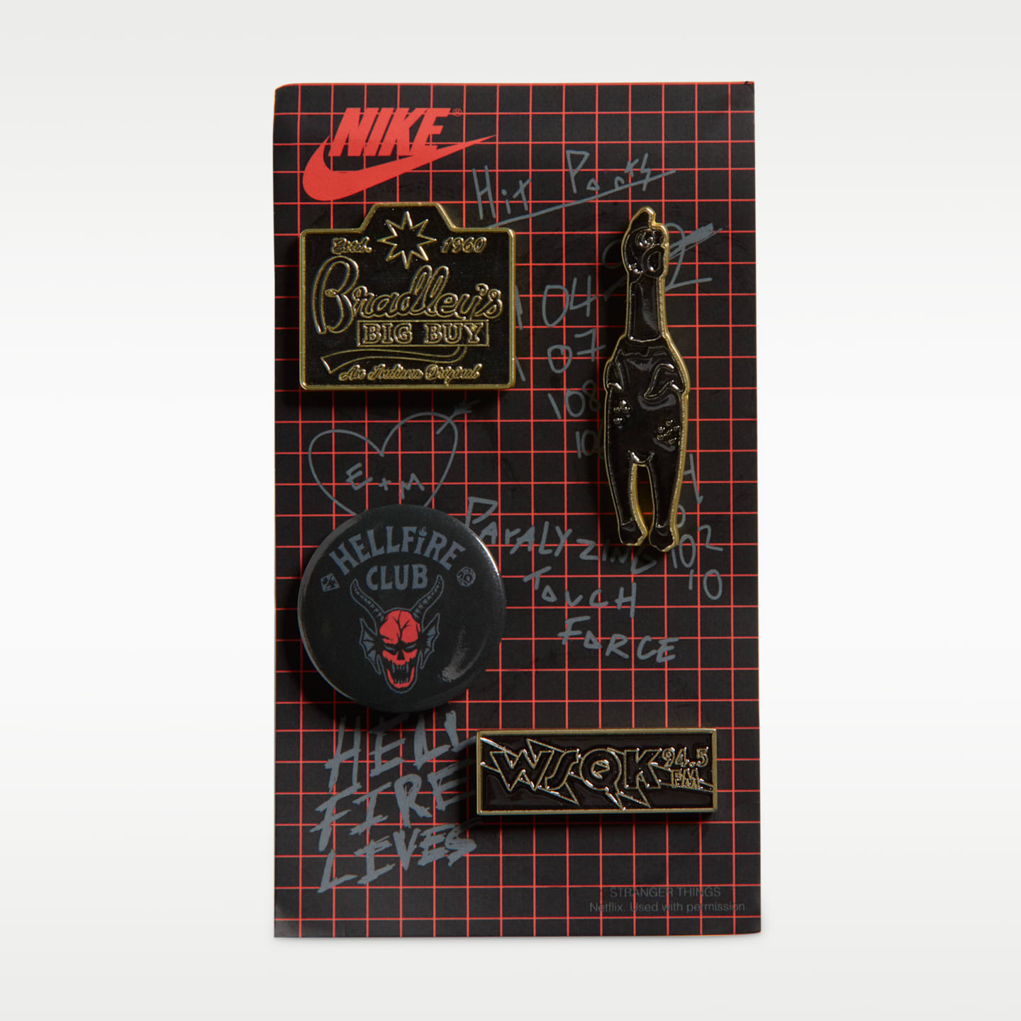 Мужские кроссовки Nike Air Foamposite One x Stranger Things Men's Shoes — фото 12