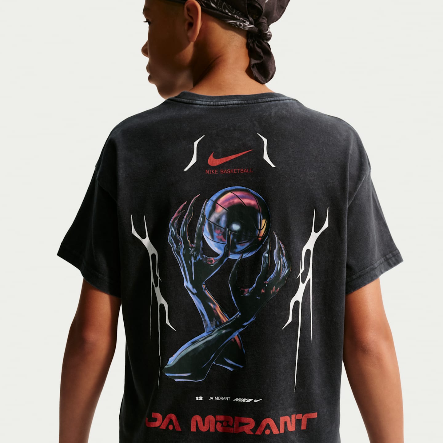 Детские футболки Nike Ja Morant Big Kids' T-Shirt — фото 2