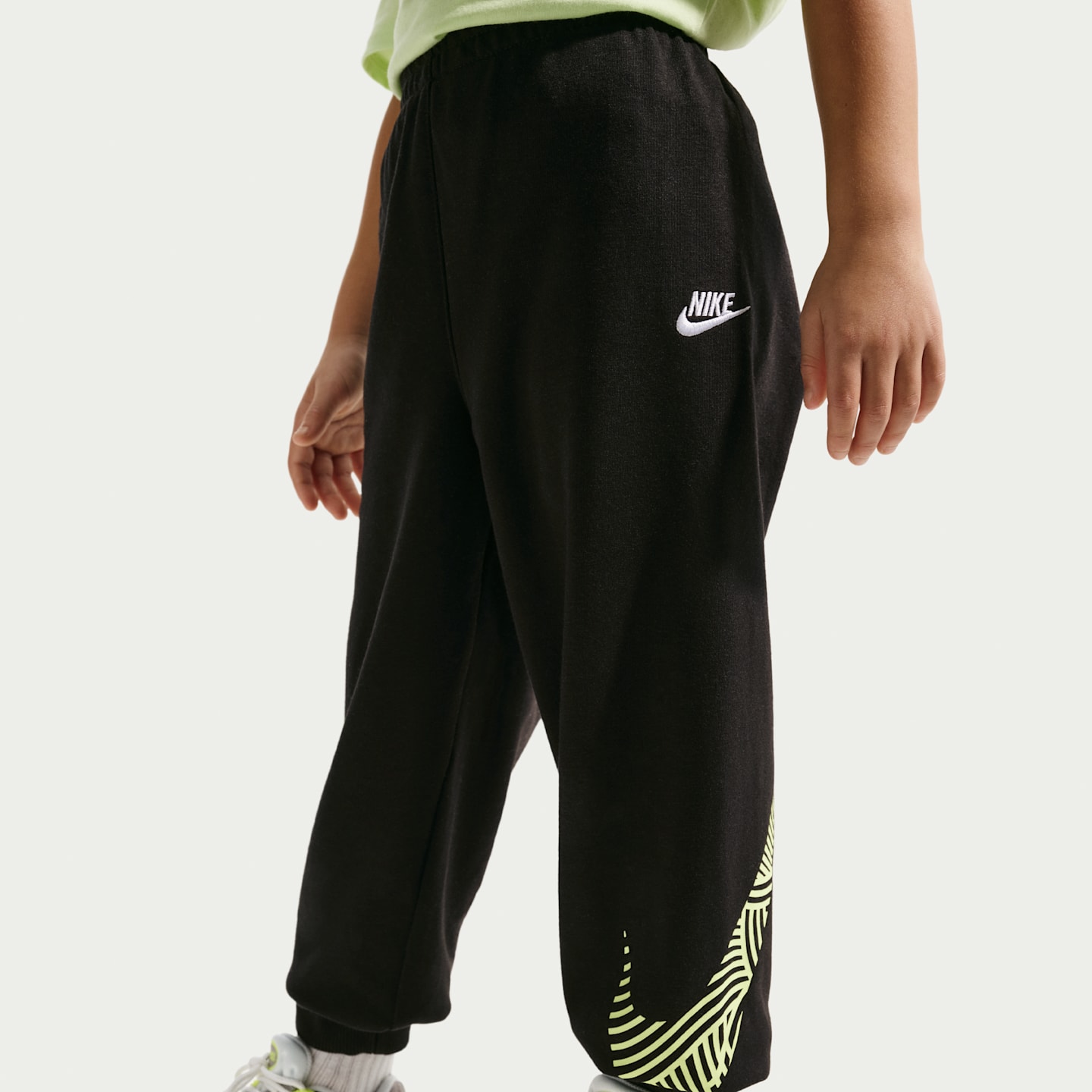 Детские свитеры Nike Sportswear In The Zone Little Kids' 2-Piece Oversized French Terry Pullover Set — фото 4