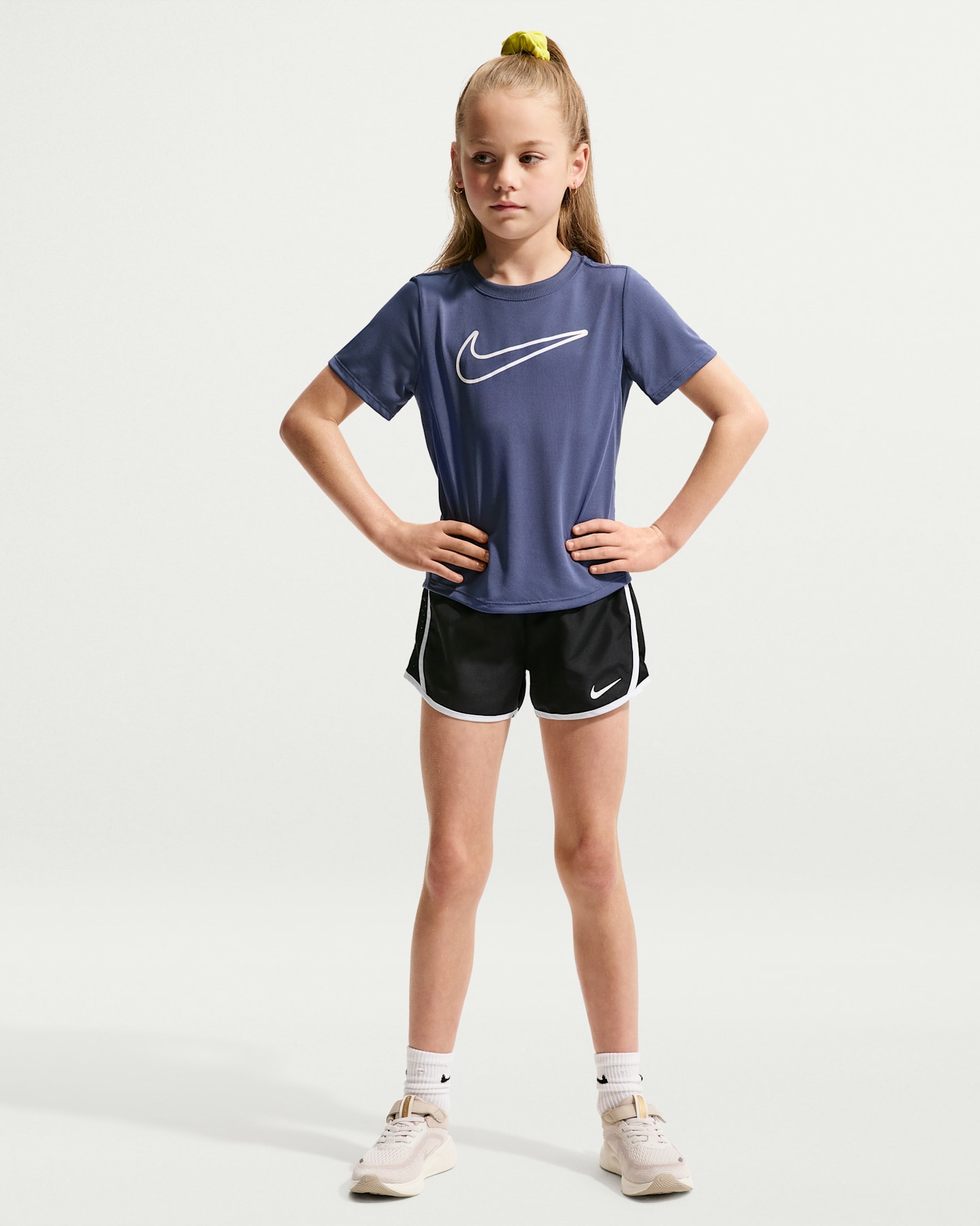 Детские шорты Nike Little Kids' Dri-FIT Tempo Shorts — фото 6