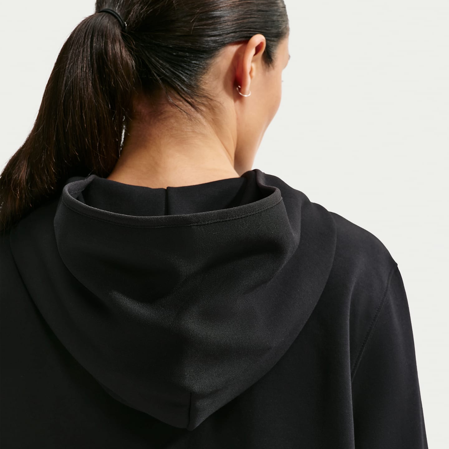 Женские худи Nike Studio Fleece Sport Women's Dri-FIT Pullover — фото 2
