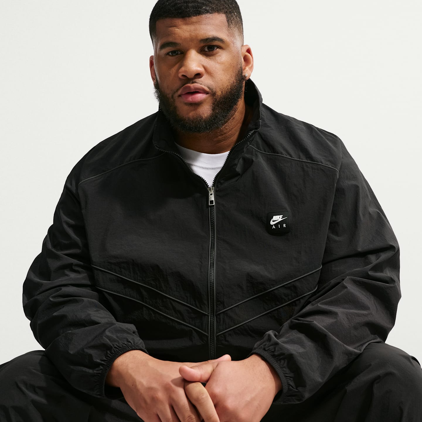 Мужские куртки Nike Air Men's Windrunner Track Jacket — фото 8