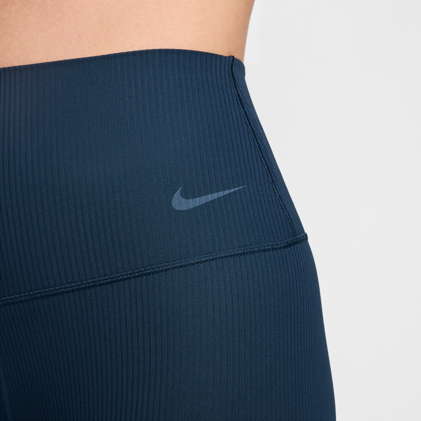 Женские леггинсы Nike Zenvy Rib Women's High-Waisted 7/8 Leggings — фото 6