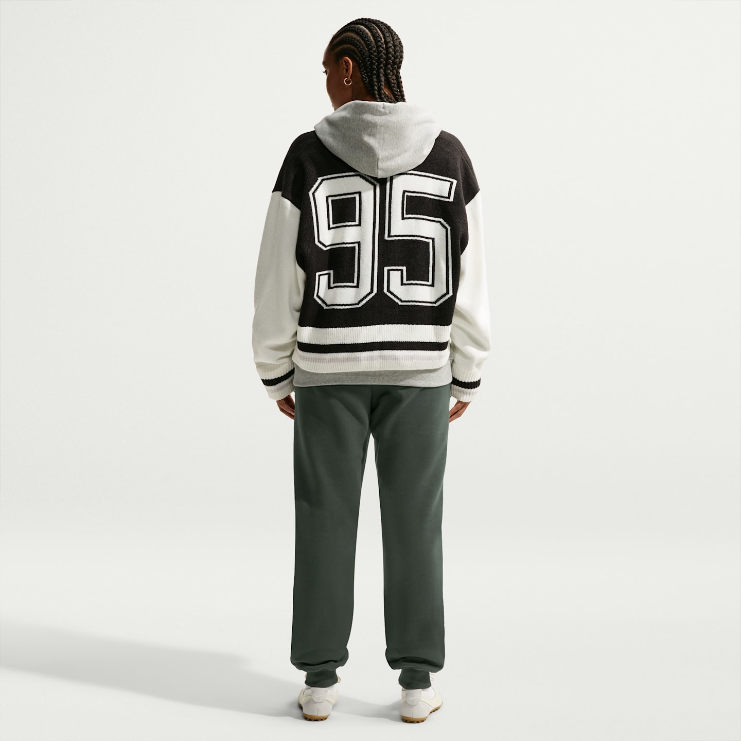 Женские брюки Nike Studio Fleece Medium Weight Women's Mid-Rise Joggers — фото 5