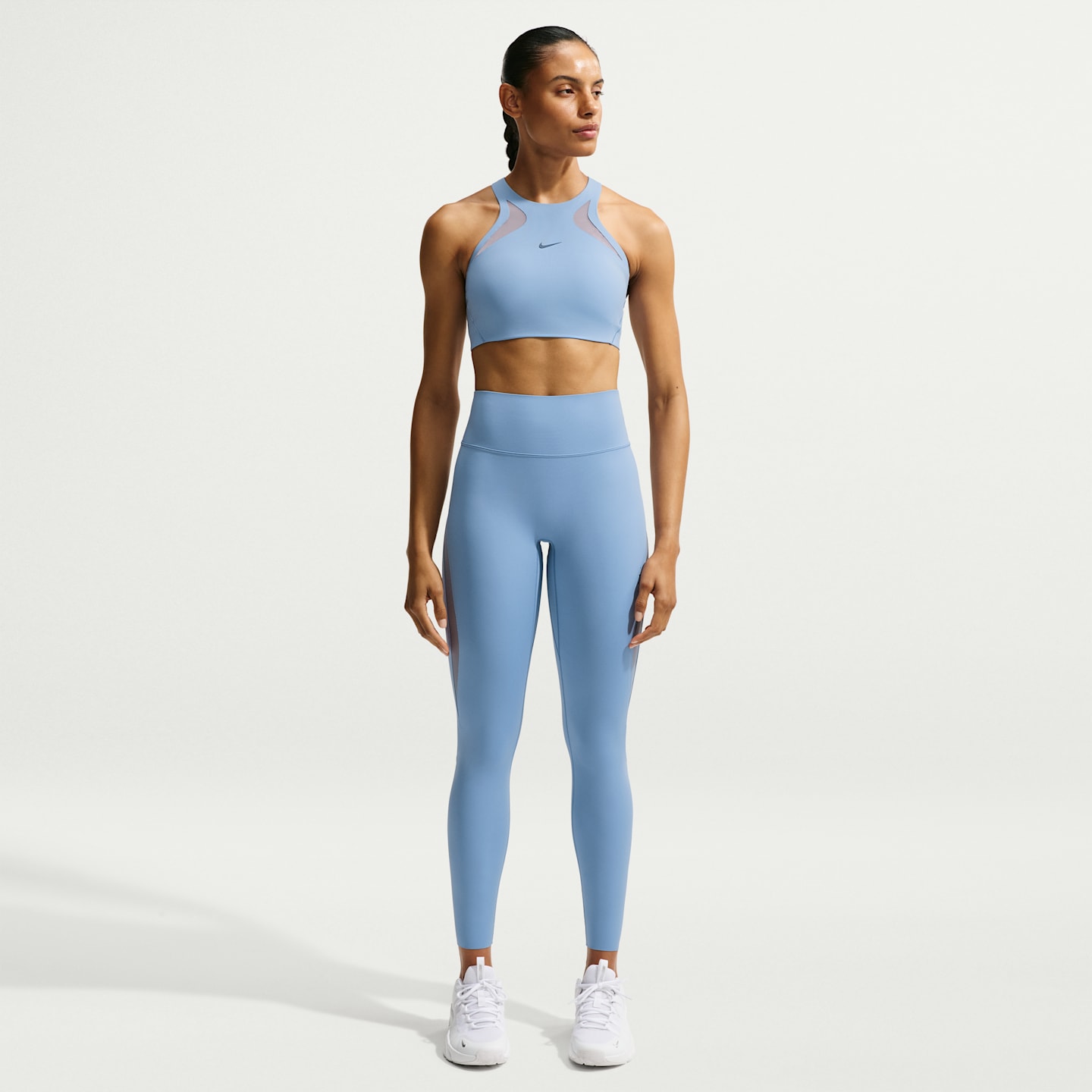 Спортивное бра Universa, средняя поддержка, сетка — Nike — фото 4
