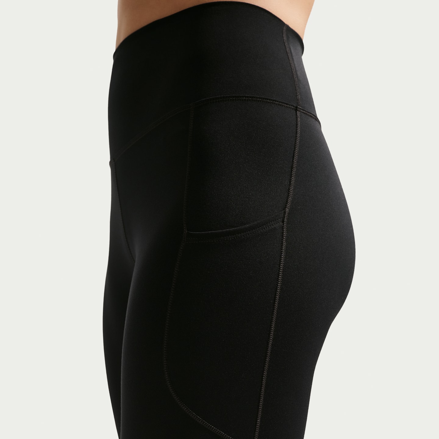 Женские леггинсы Nike One Women's High-Waisted 7/8 Leggings with Pockets — фото 7