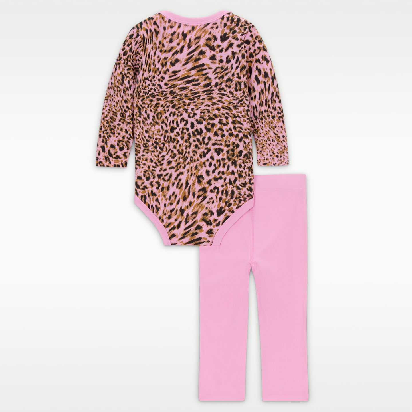 Детские брюки Nike Baby (0-6M) Bodysuit and Flared Leggings Set — фото 2