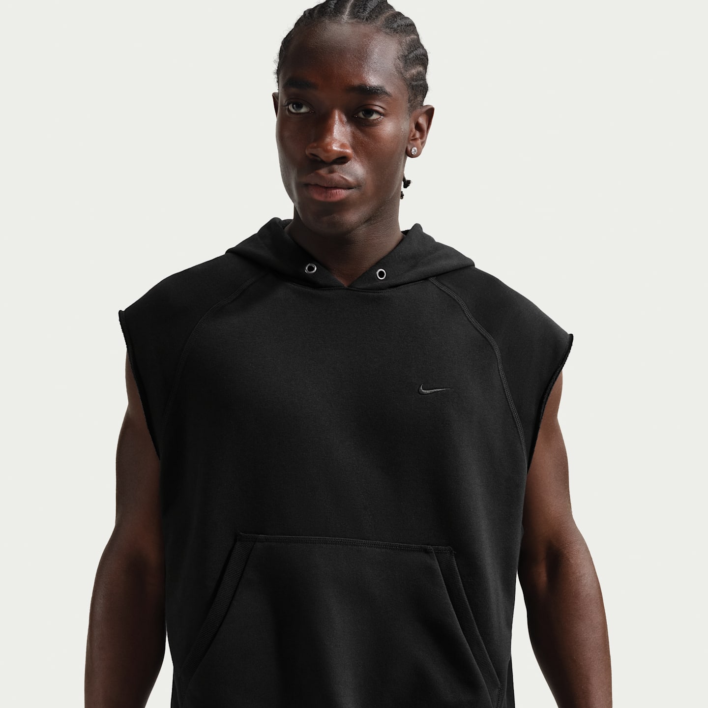 Мужские худи Nike N.A.C. Men's Dri-FIT Fleece Sleeveless Training — фото 1