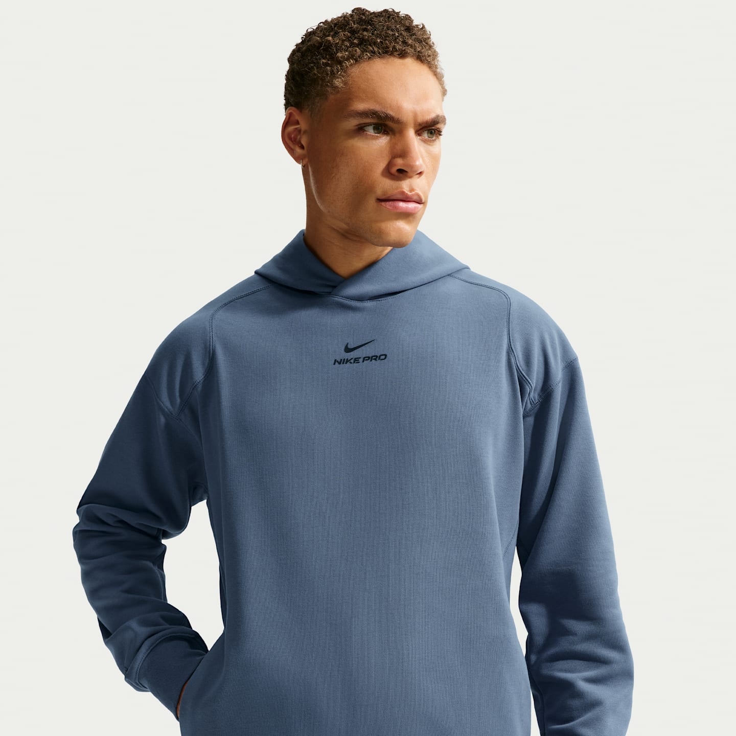 Мужские худи Nike Pro Men's Dri-FIT Mid Layer Training — фото 1