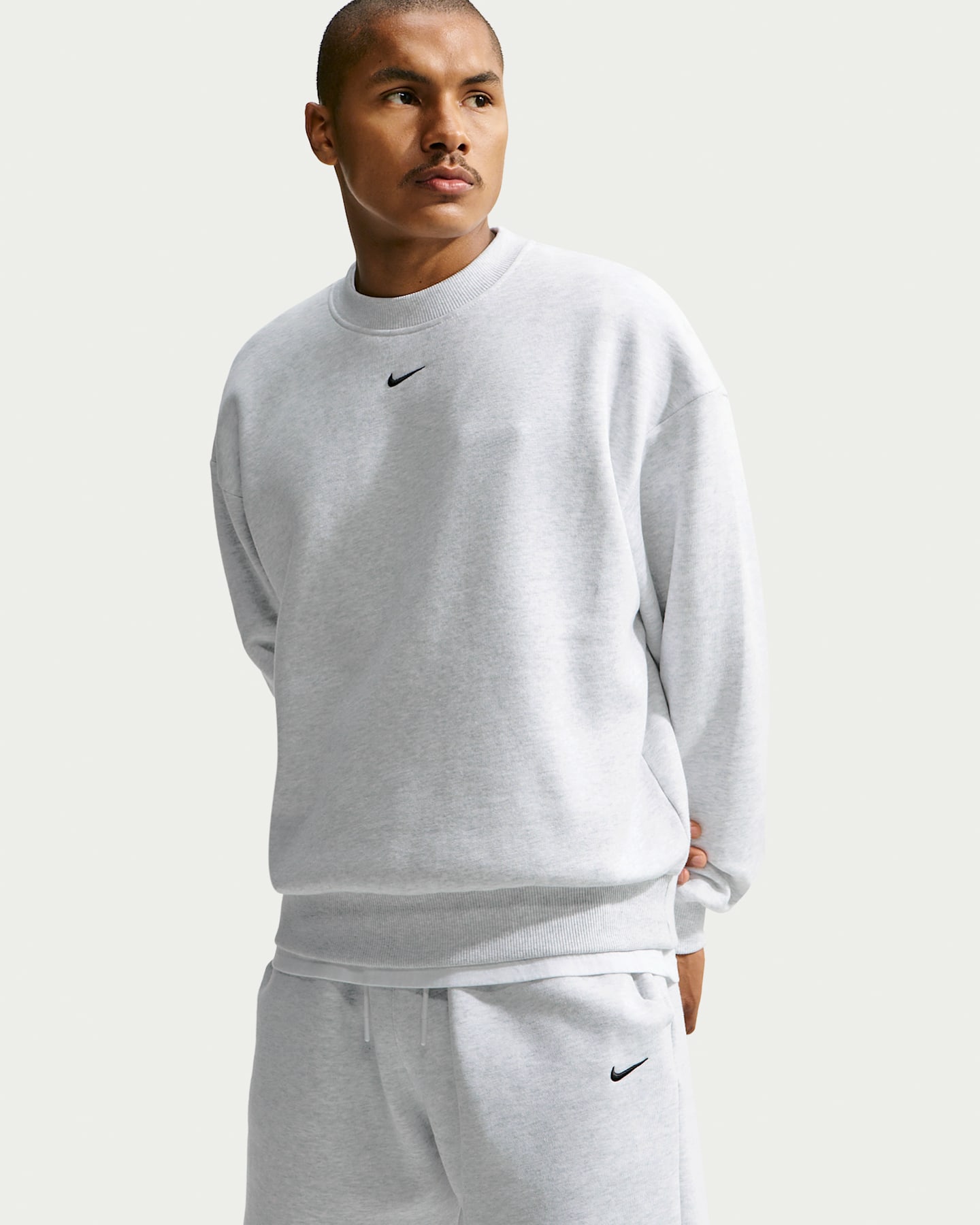 Мужские худи Nike Solo Fleece Men's Crew-Neck Sweatshirt — фото 11
