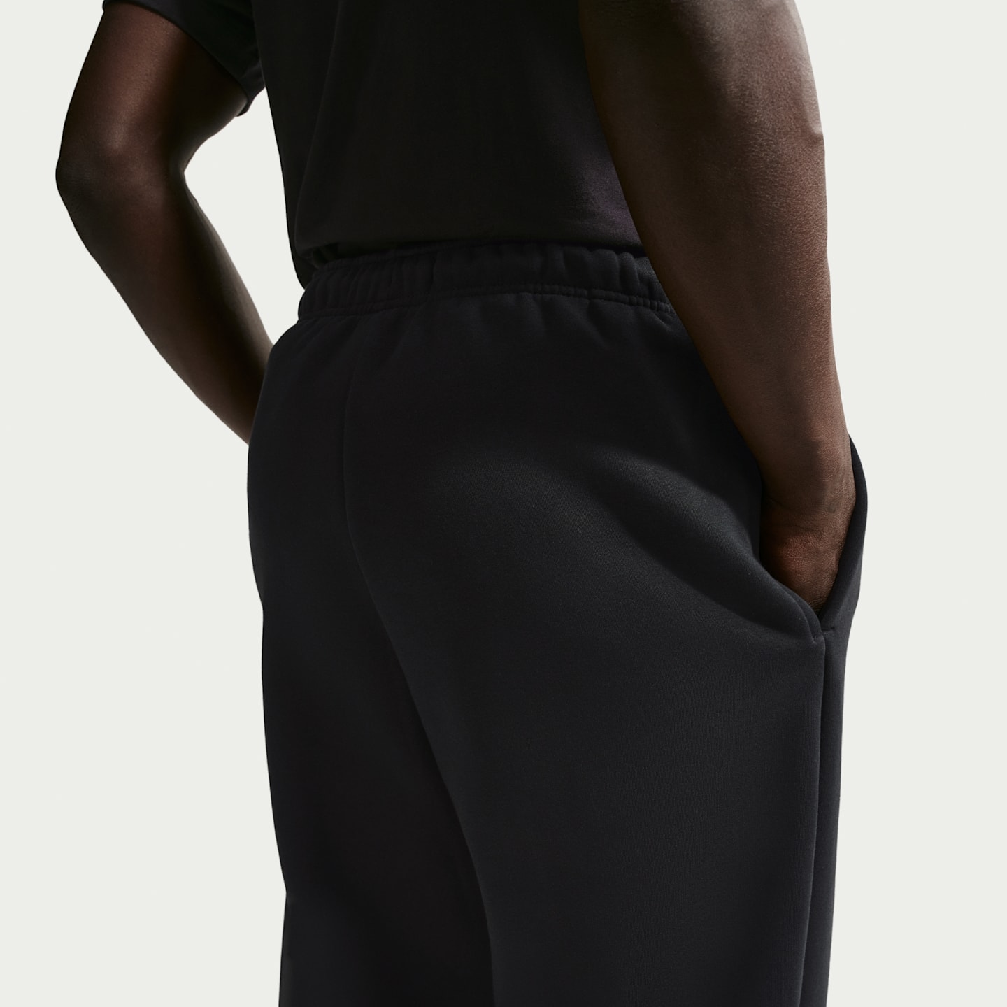 Мужские брюки Nike Standard Issue Men's Therma-FIT Brushed Open-Hem Basketball Pants — фото 3