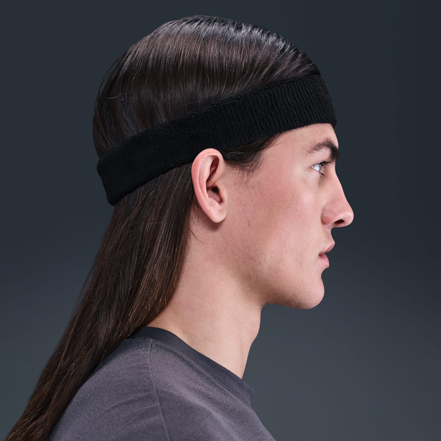 Мужские аксессуары для волос Nike Swoosh Classic Headband — фото 4