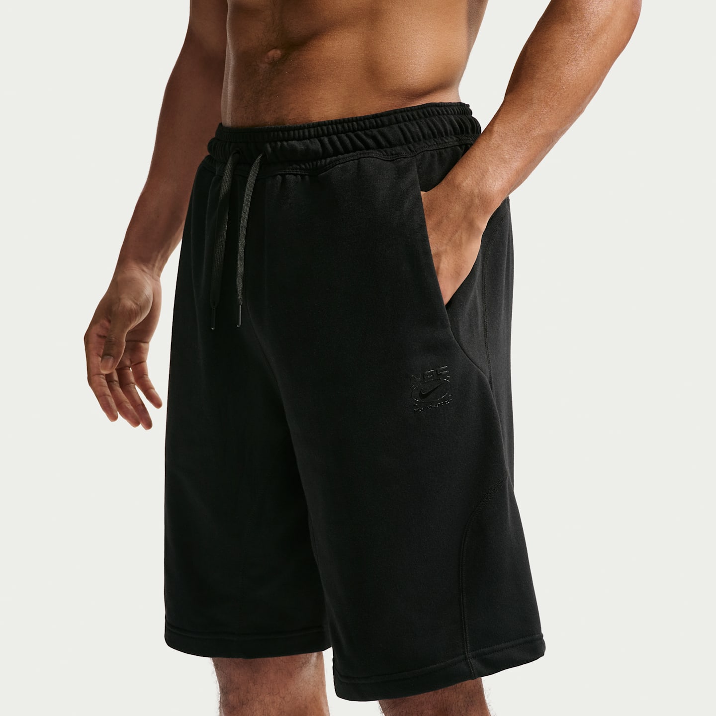 Мужские шорты Nike N.A.C. Men's Dri-FIT Fleece Training Shorts — фото 2