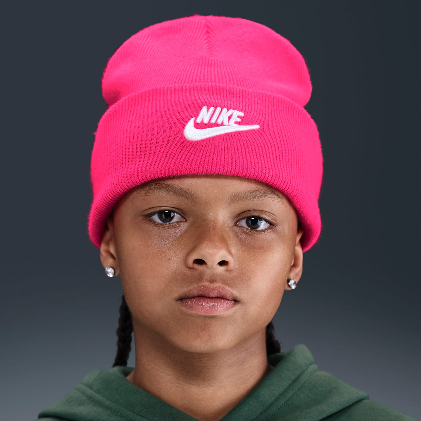 Детские шапки Nike Peak Big Kids' Beanie — фото 1