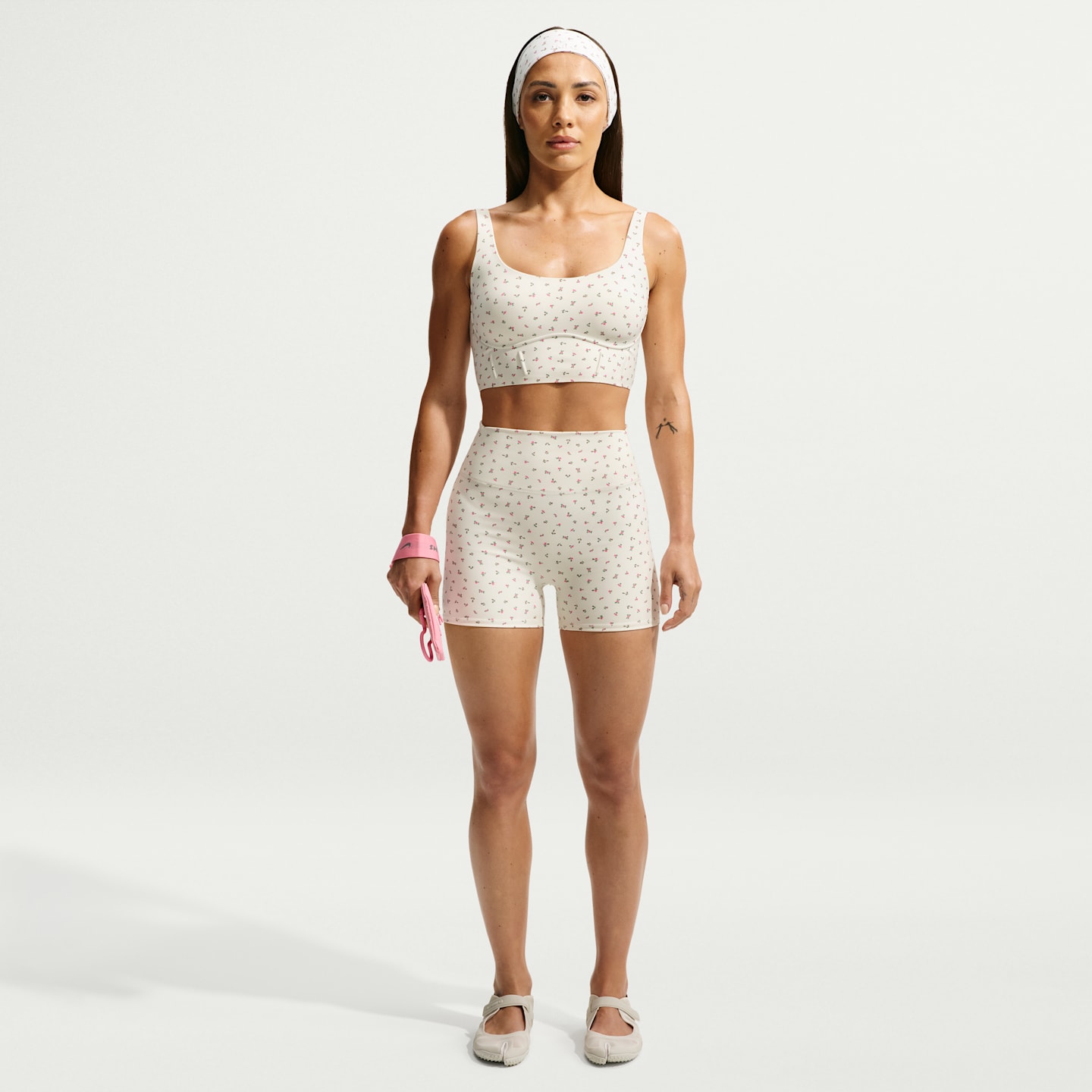 Женские спортивные бра Nike NikeSKIMS Matte Women's Long-Line Corset Bra — фото 4