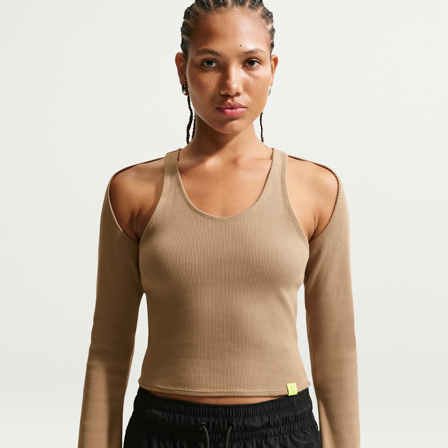 Женские брюки Nike Serena Williams Design Crew Women's Tight Knitwear Top — фото 1