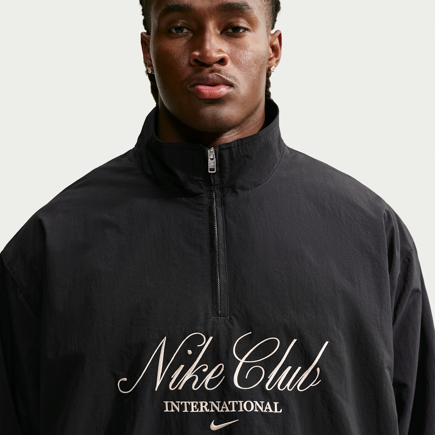 Мужские куртки Nike Sportswear Club Men's 1/2 Zip Jacket — фото 8