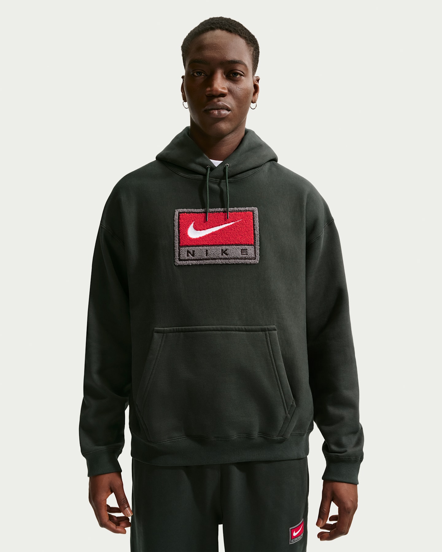 Мужские худи Nike Solo Swoosh Men's Fleece Pullover — фото 6