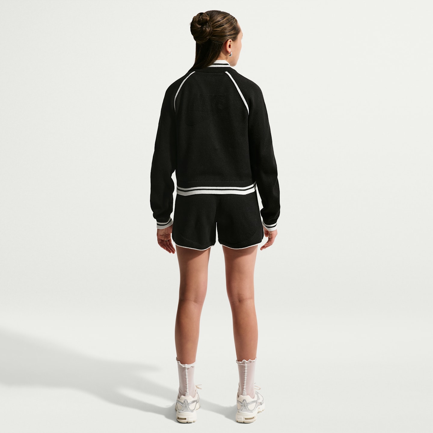 Детские свитеры Nike Sportswear Collection Big Kids' (Girls') Sweater Track Jacket — фото 5