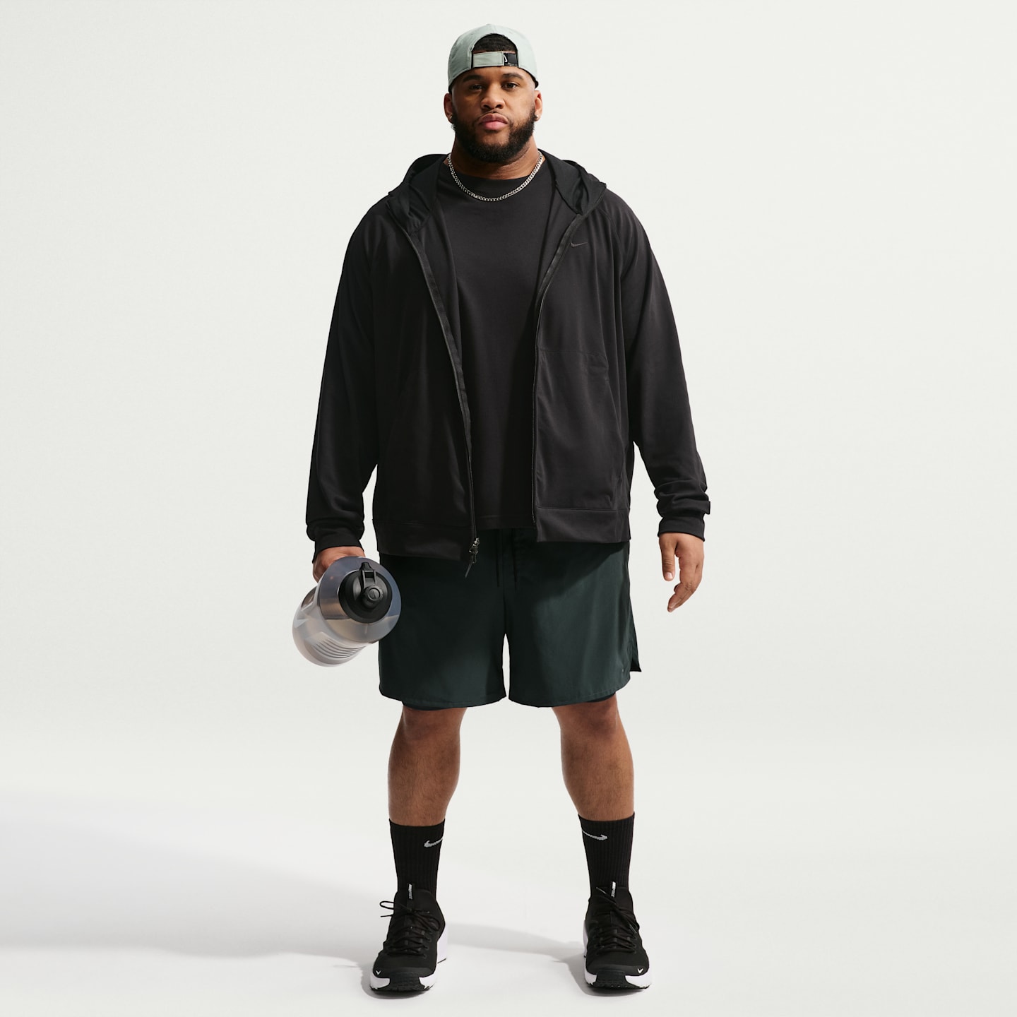 Мужские худи Nike Primary NanoKnit Men's Dri-FIT UV Protection Full-Zip Performance — фото 9