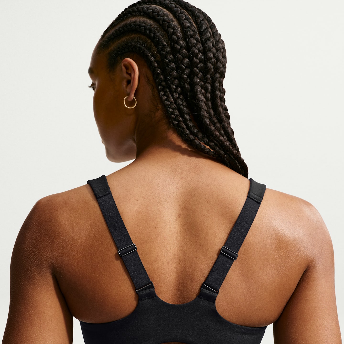 Спортивное бра Indy Front-Zip, уплотнённая чашка — Nike — фото 2