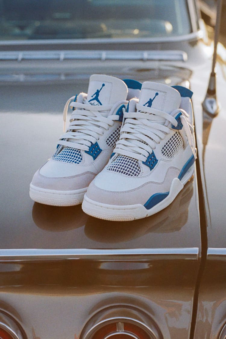 Nike Air Jordan 4 Retro Industrial Blue 