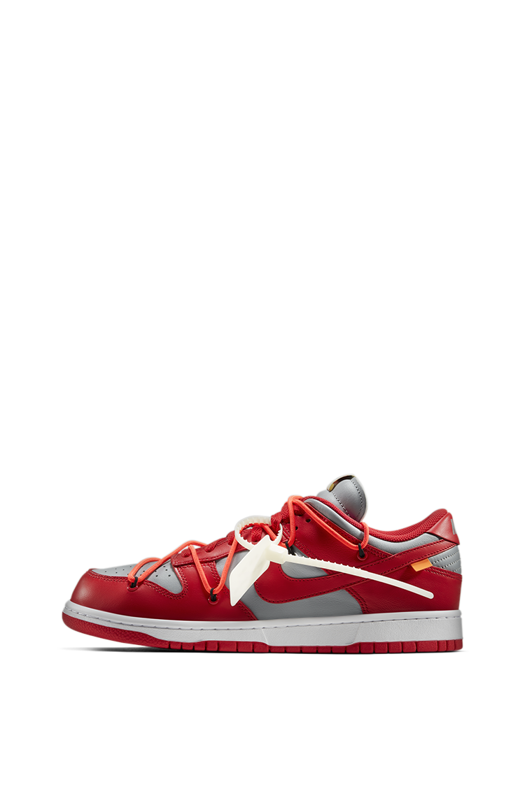 26.5cm NIKE×off-white ダンクLow Dunk Red 赤