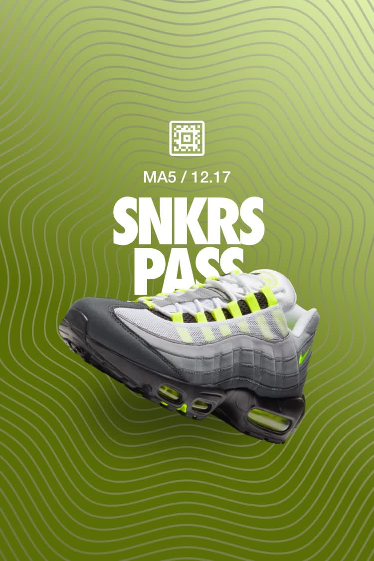 NIKE公式】SNKRS PASS エア マックス 95 OG 'Neon Yellow' (AM95 NEON