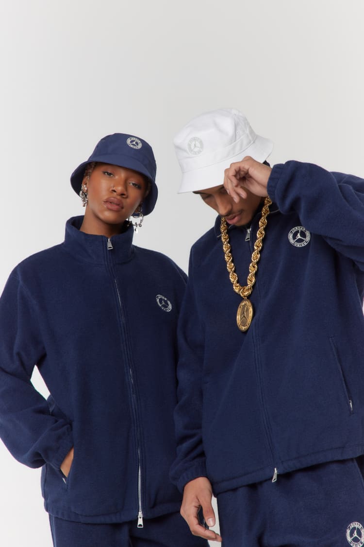 【完売品】Jordan x UNION Bucket Hats  M/L Jordan x Union Bucket Hat College Navy/Coconut Milk Men's
