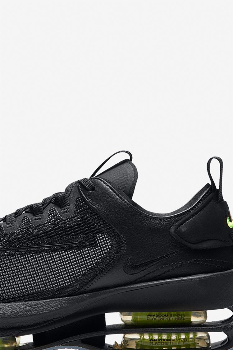 Zoom Double Stacked 'Volt Black' Release Date. Nike SNKRS