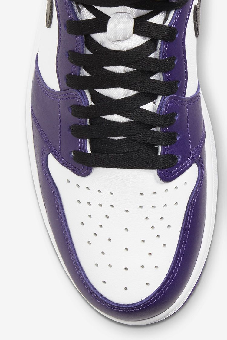 purple court air jordan 1