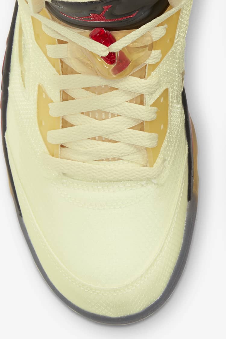 Mancha Bastante Ten confianza Fecha de lanzamiento de las Air Jordan 5 x Off-White™️ "Sail". Nike SNKRS ES