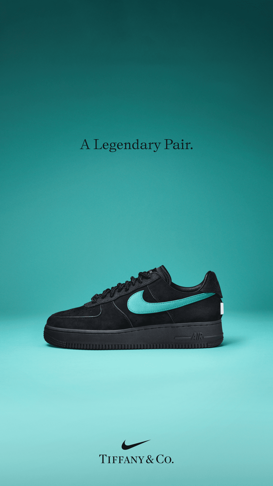 SNKRS Special: Air Force 1 x Tiffany & Co.. Nike SNKRS CA